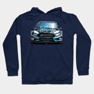 Ford Fiesta WRX Rallycross - Janis Baumanis Hoodie